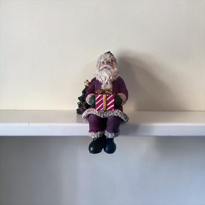 Santa Resin Shelf Sitter