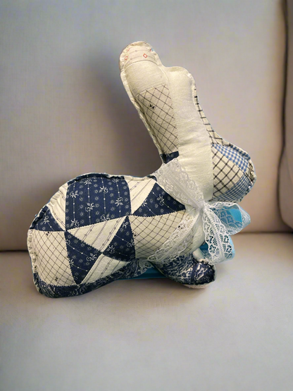 Patchwork Sitting Bunny
