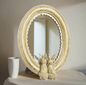 Gold Rabbit Mirror