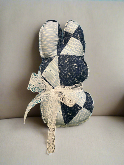 Patchwork Sitting Bunny