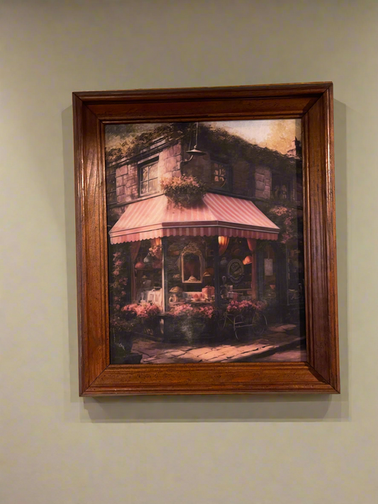 French Cafe Art