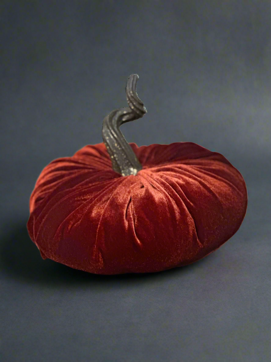 Velvet Plush Pumpkin