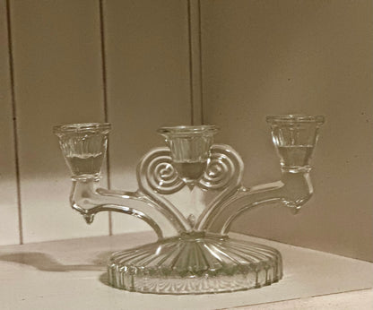 Glass Candelabra