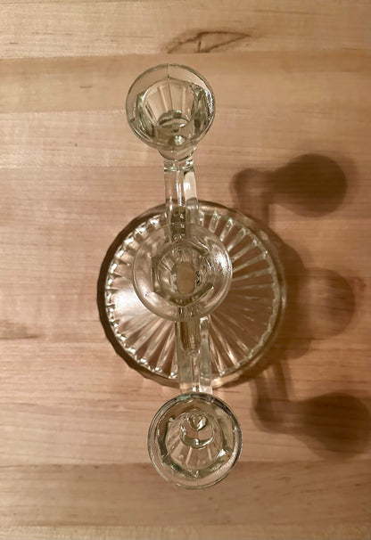 Glass Candelabra