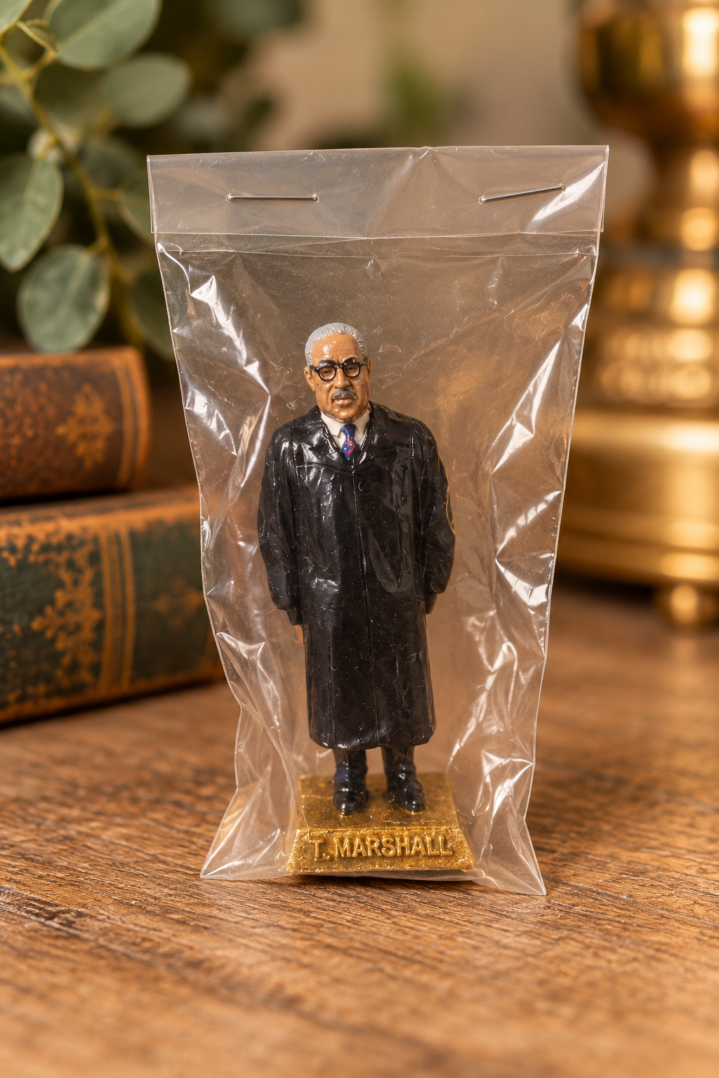 Vintage Thurgood Marshall Supreme Court Justice Miniature Figurine – Political Memorabilia