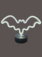 Neon White Bat Light