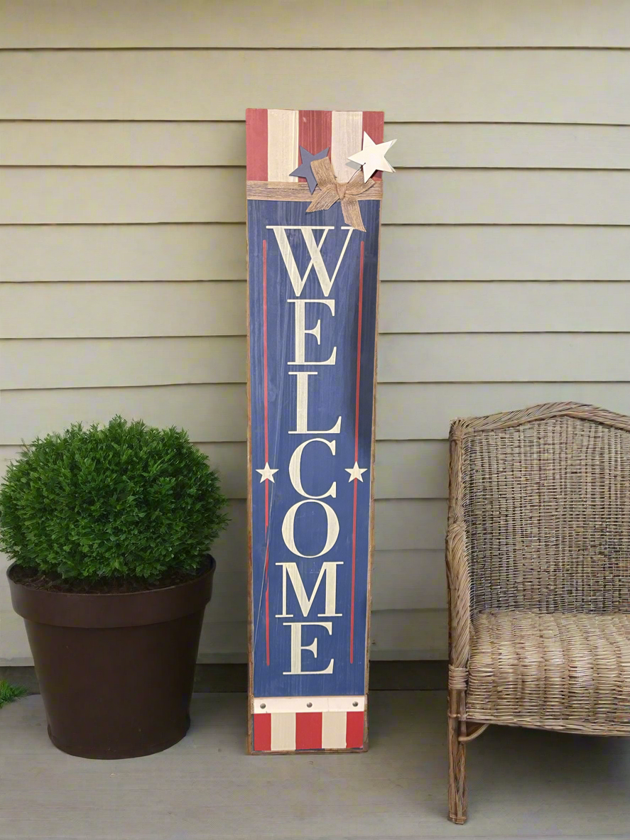 Patriotic Porch Sign