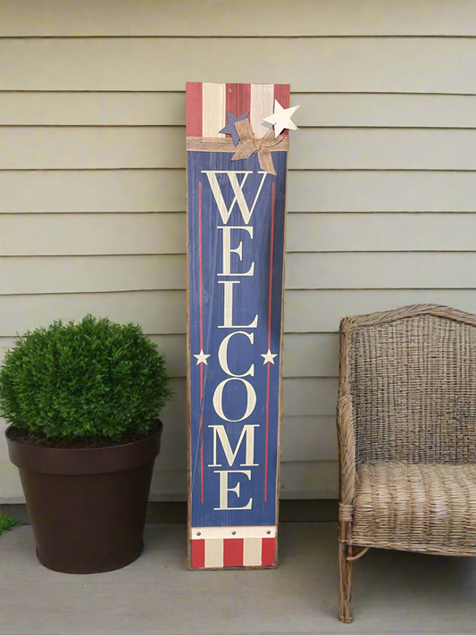 Patriotic Porch Sign