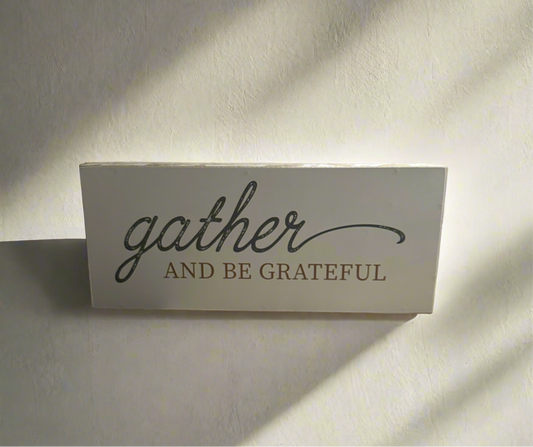 Gather & Be Grateful