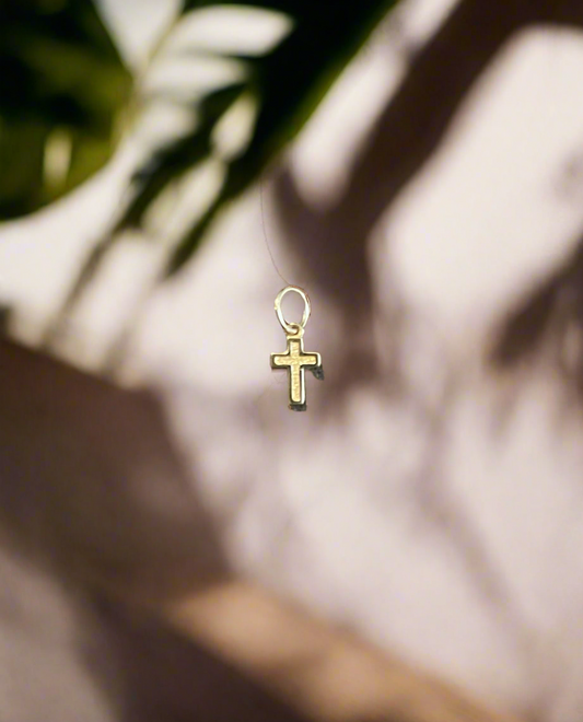 Charm- 14K Cross Charm (D-644253)