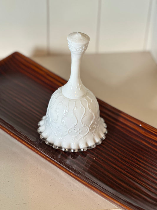 Fenton Milk Glass Bell
