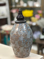 Blue Vase w/ Lid