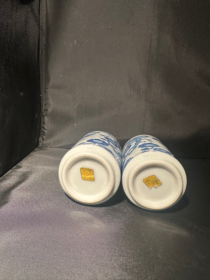 Vtg Japan Tall Tea Saki Cups (Set Of 6)