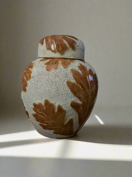 Fall Ginger Jar