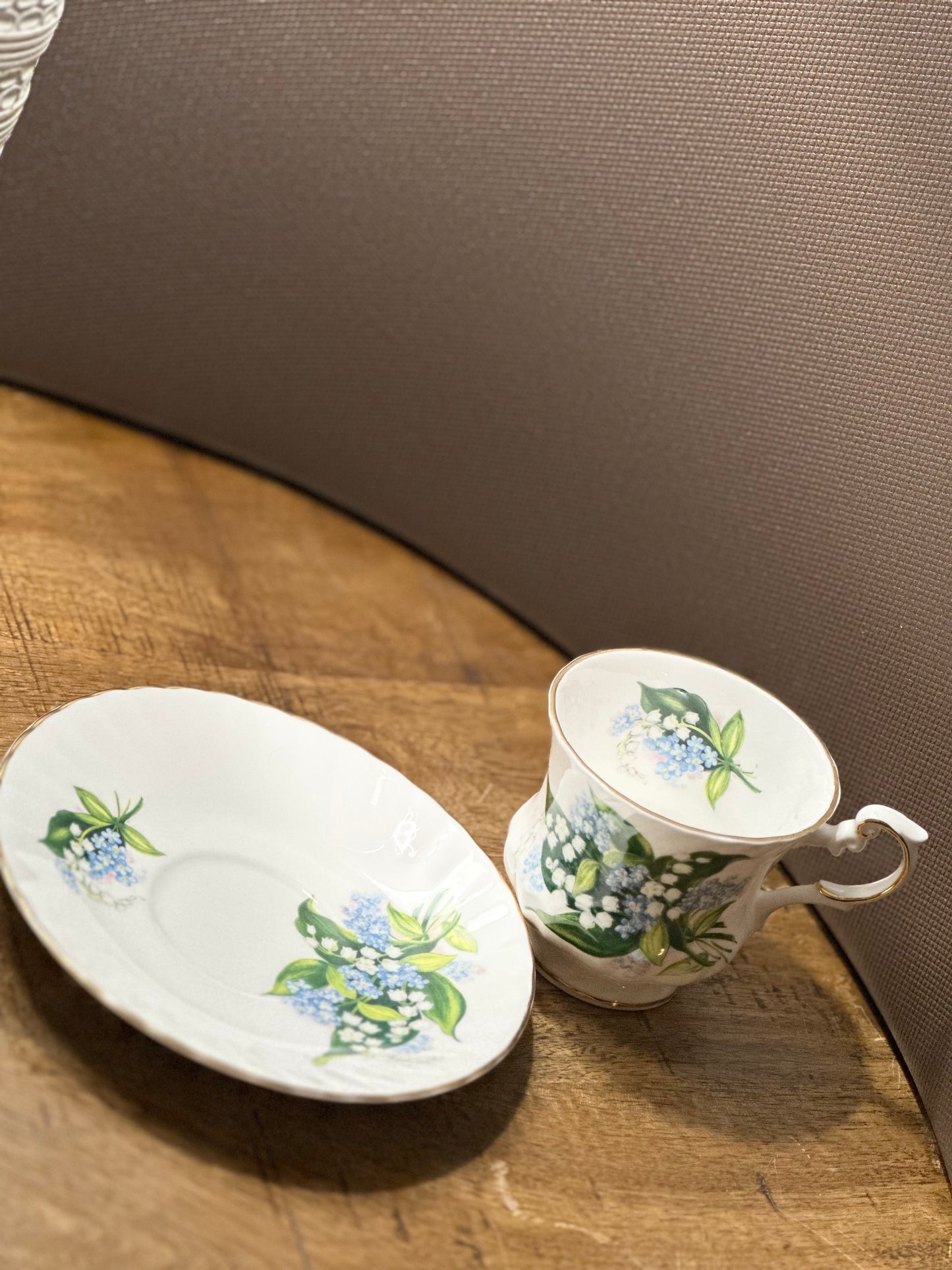 Vtg Fine Bone Teacup