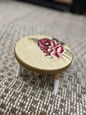 Vintage rose tray