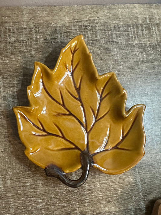 Handcrafted Leaf Dish