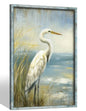 Heron Wooden Framed Wall Art