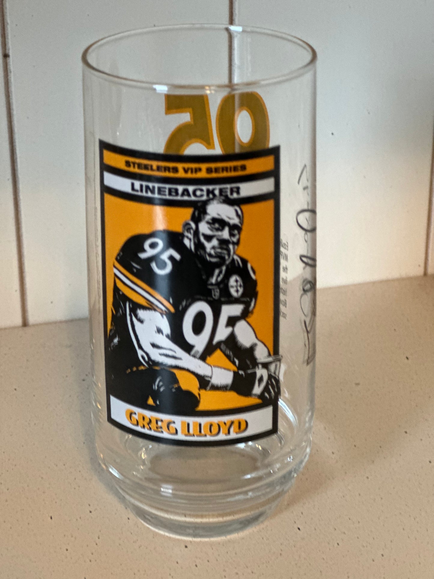 Steelers 1990 Glasses