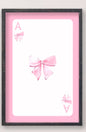 PINK framed wall art