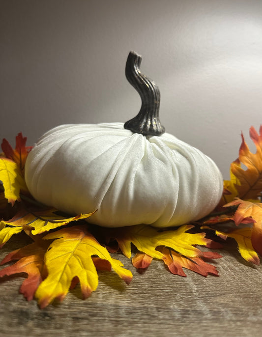 Velvet Plush Cream Pumpkin