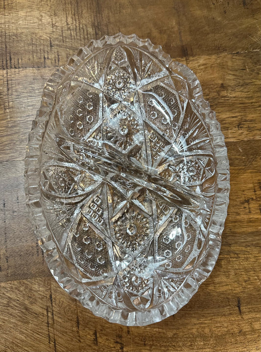 Glass Divided Dish