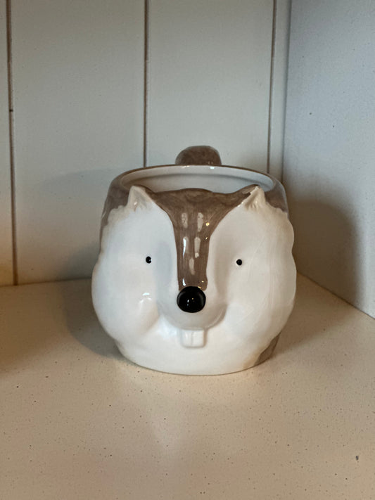 Pier 1 Hand-painted Chipmunk Coffee/Tea Mug