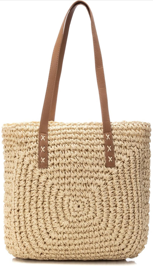 Kiss Sea Zippered Beach Tote
