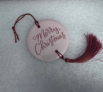 Merry Christmas Pink