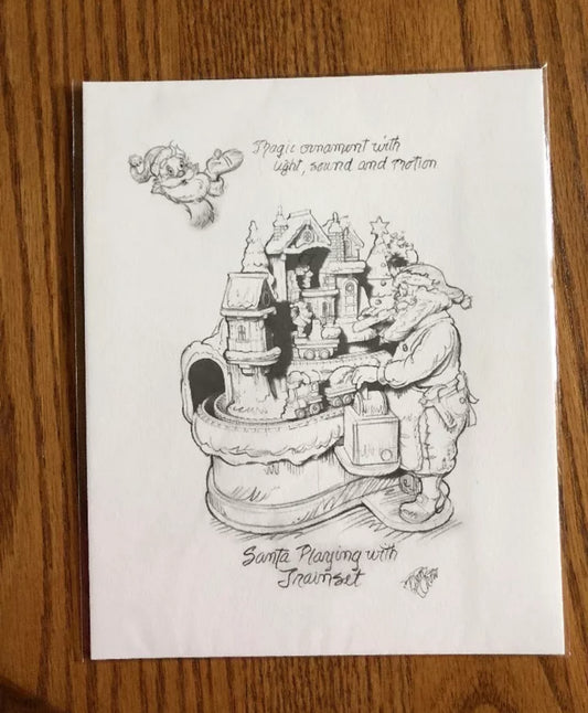 Hallmark Sketch Print