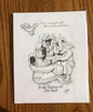 Hallmark Sketch Print
