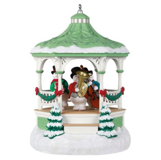 Hallmark Keepsake 2020 Snowman Band with Magic Lighs and Sound and Movement