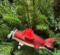 Red Airplane Ornament