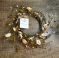Candle Ring/mini wreath 6”