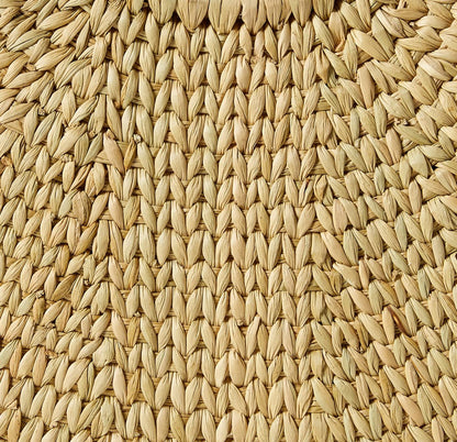 Jileen Top Handle Straw Bag
