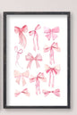 PINK framed wall art