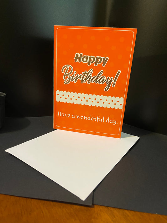 Happy Birthday Card