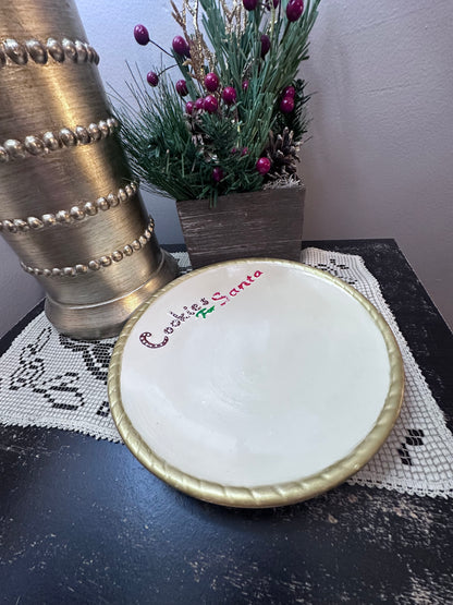 Vintage SantaPlate