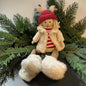 Holiday Girl Shelf Sitter