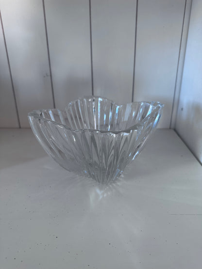 Mikasa Crystal Serveware Bowl Tulip LYDIA