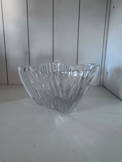 Mikasa Crystal Serveware Bowl Tulip LYDIA