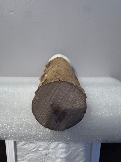 Vintage 1992 TNT Woodland Santa on Natural Log