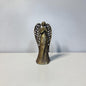 Vintage Gold Winged Angels Christmas Holiday Decor Figurine Statue