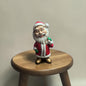 Vintage MCM 4.5” Porcelain Santa Claus
