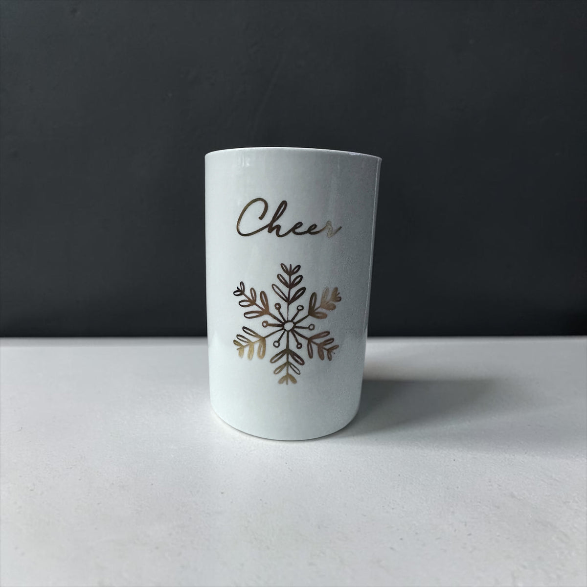 “Cheer” Vase 6”x4”