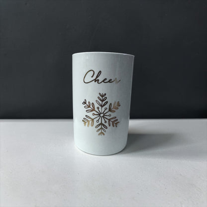 “Cheer” Vase 6”x4”