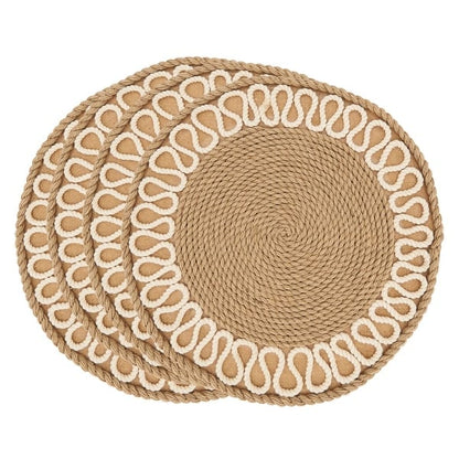 Rustic Rope Weave Placemat (Set of 4)