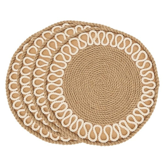 Rustic Rope Weave Placemat (Set of 4)