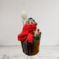 Snowman in Crock