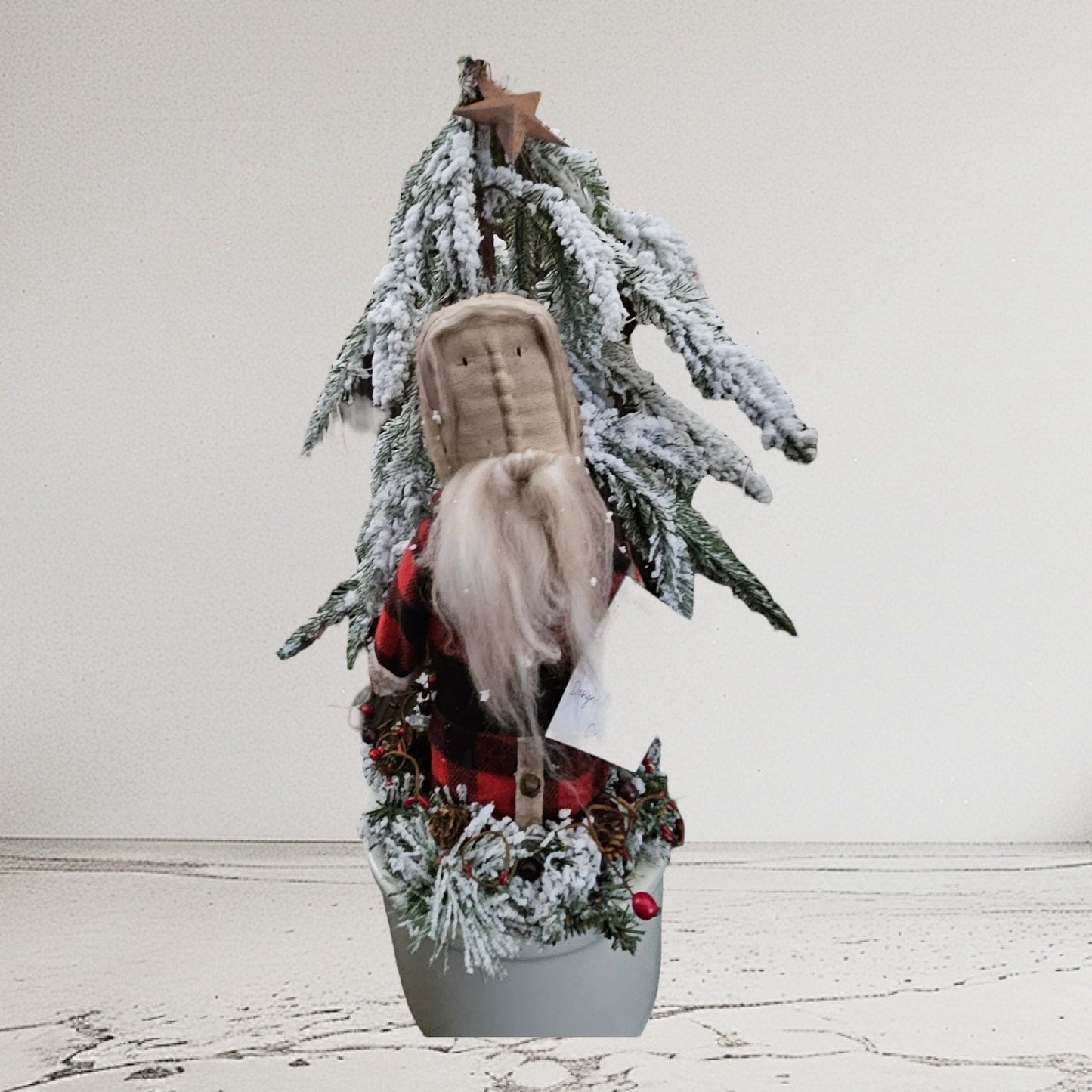 Old World Santa in Crock